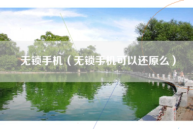 无锁手机(无锁手机可以还原么)